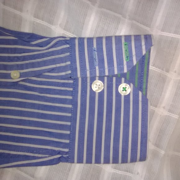 Ben Sherman XL Striped Long Sleeve Button Down - Picture 3 of 4